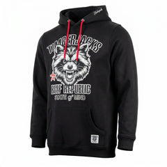 Hoodie Racoon Black Onyx - timberjacks.store