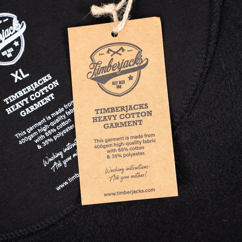 Hoodie Stallion Black Onyx - timberjacks.store