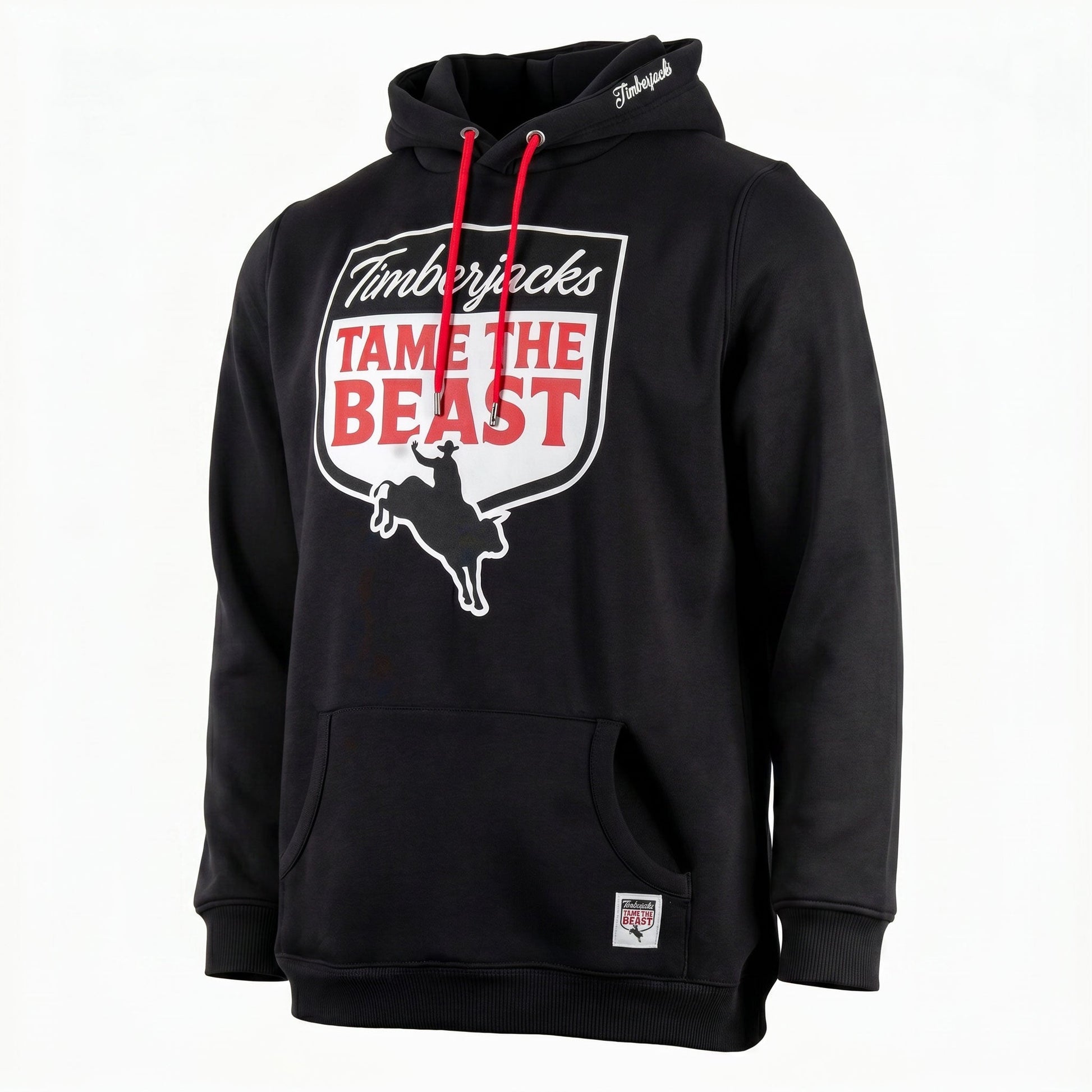 Hoodie Tame The Beast Black Onyx - timberjacks.store