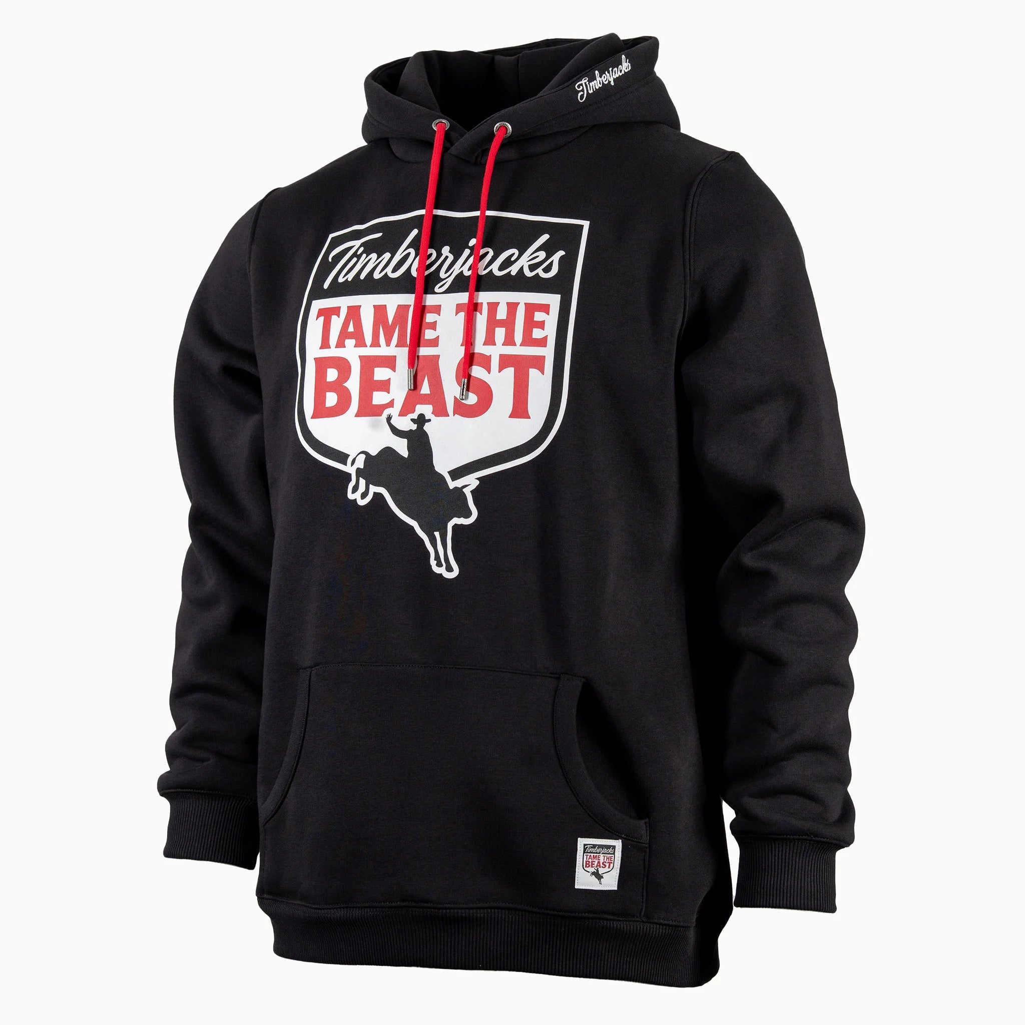 Hoodie Tame The Beast Black Onyx - timberjacks.store