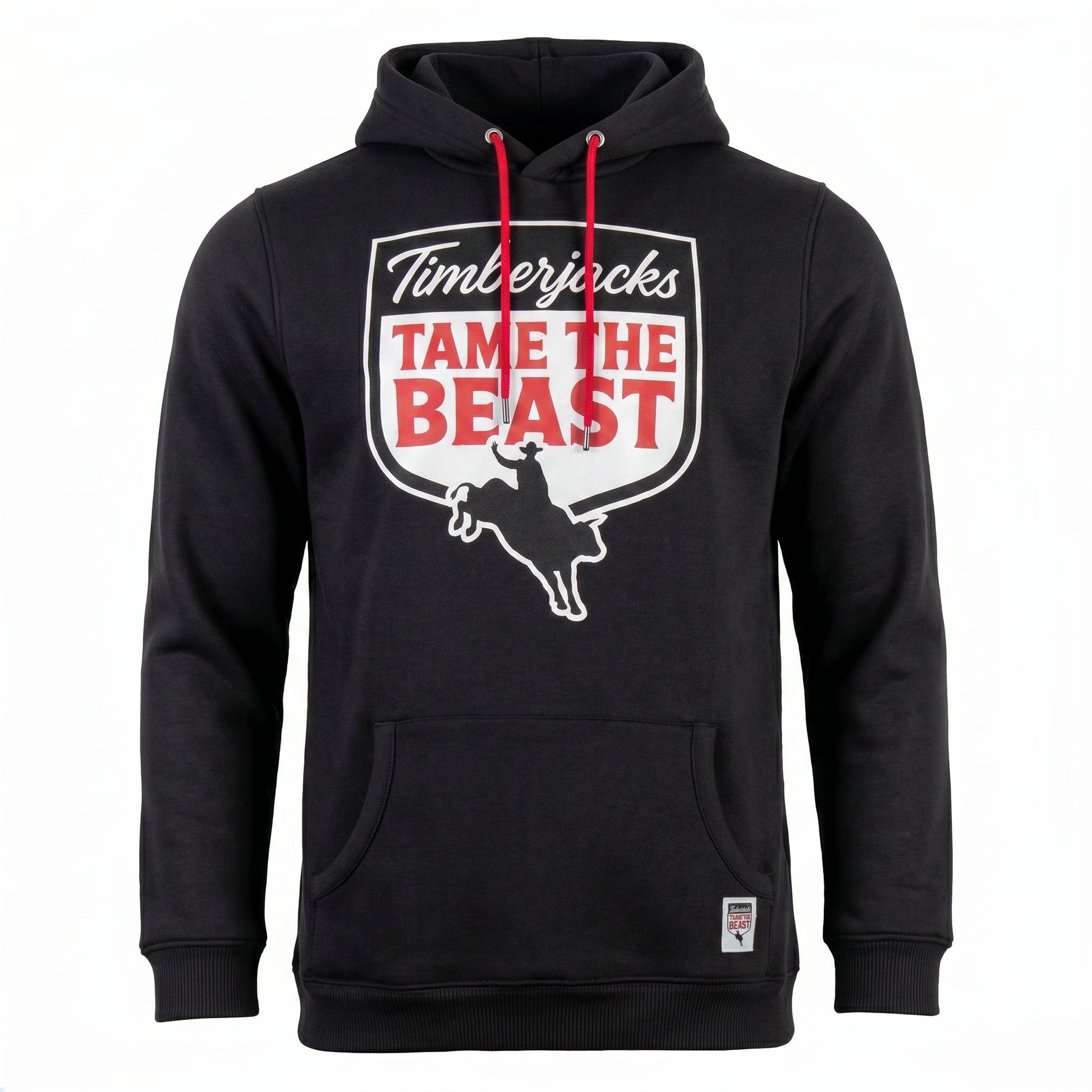 Hoodie Tame The Beast Black Onyx - timberjacks.store