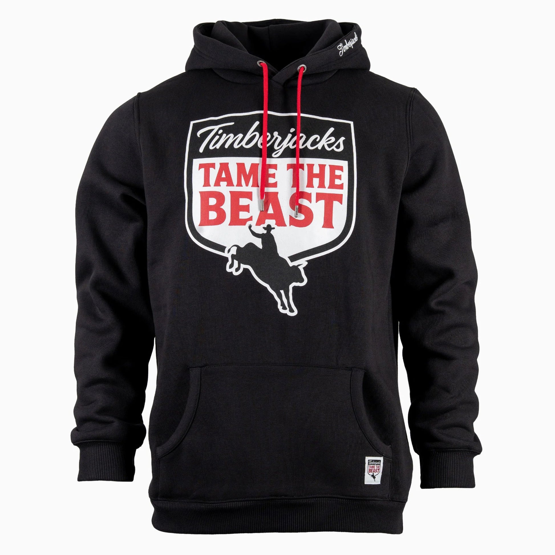 Hoodie Tame The Beast Black Onyx - timberjacks.store
