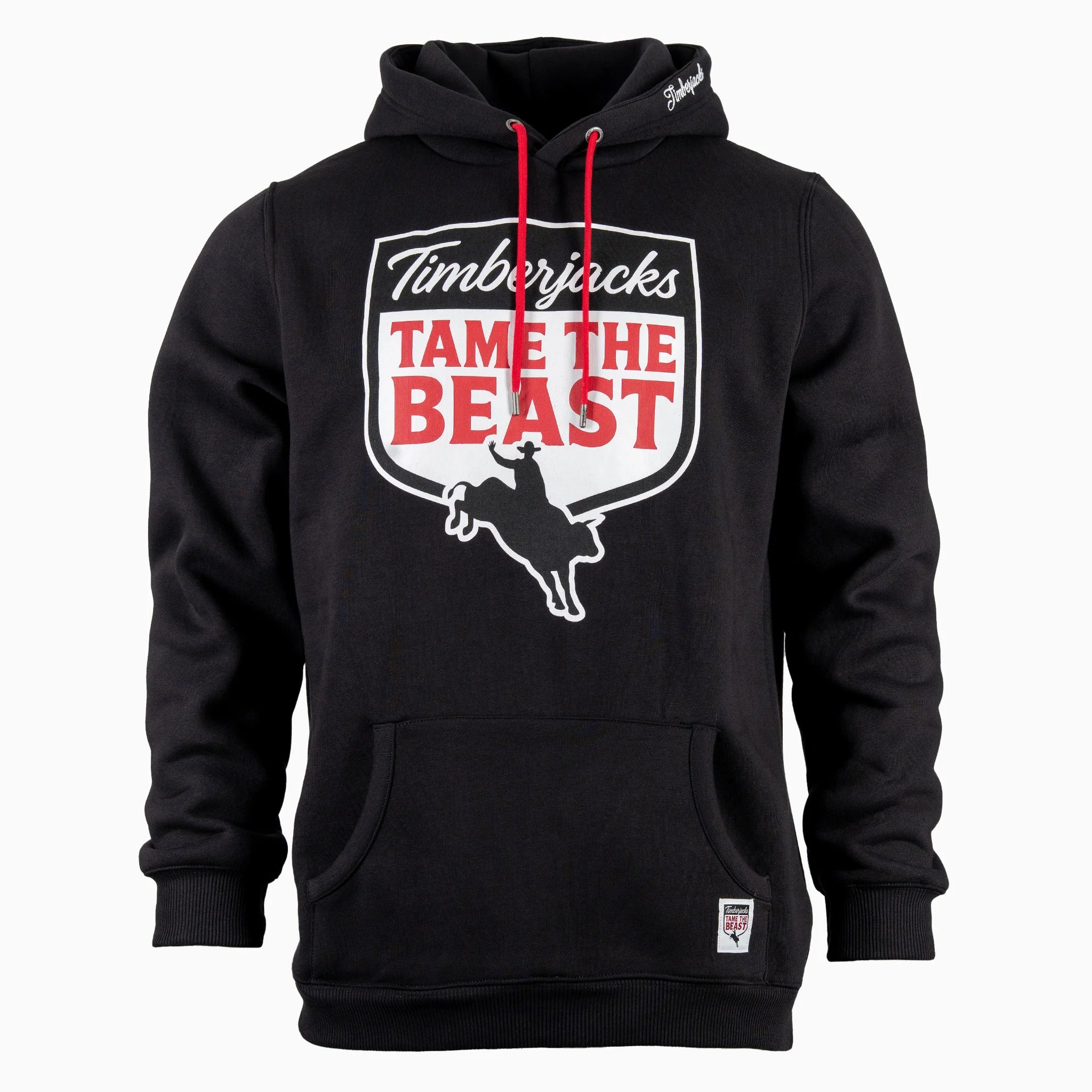 Hoodie Tame The Beast Black Onyx - timberjacks.store