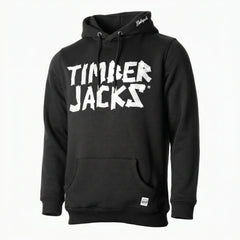 Hoodie Tape Black - timberjacks.store