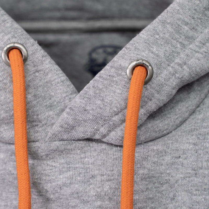 Hoodie Tiger Ash Grey Recycled Cotton - timberjacks.store
