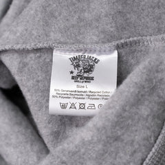 Hoodie Tiger Ash Grey Recycled Cotton - timberjacks.store