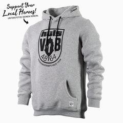 Hoodie VfB Hüls Ash Grey - timberjacks.store