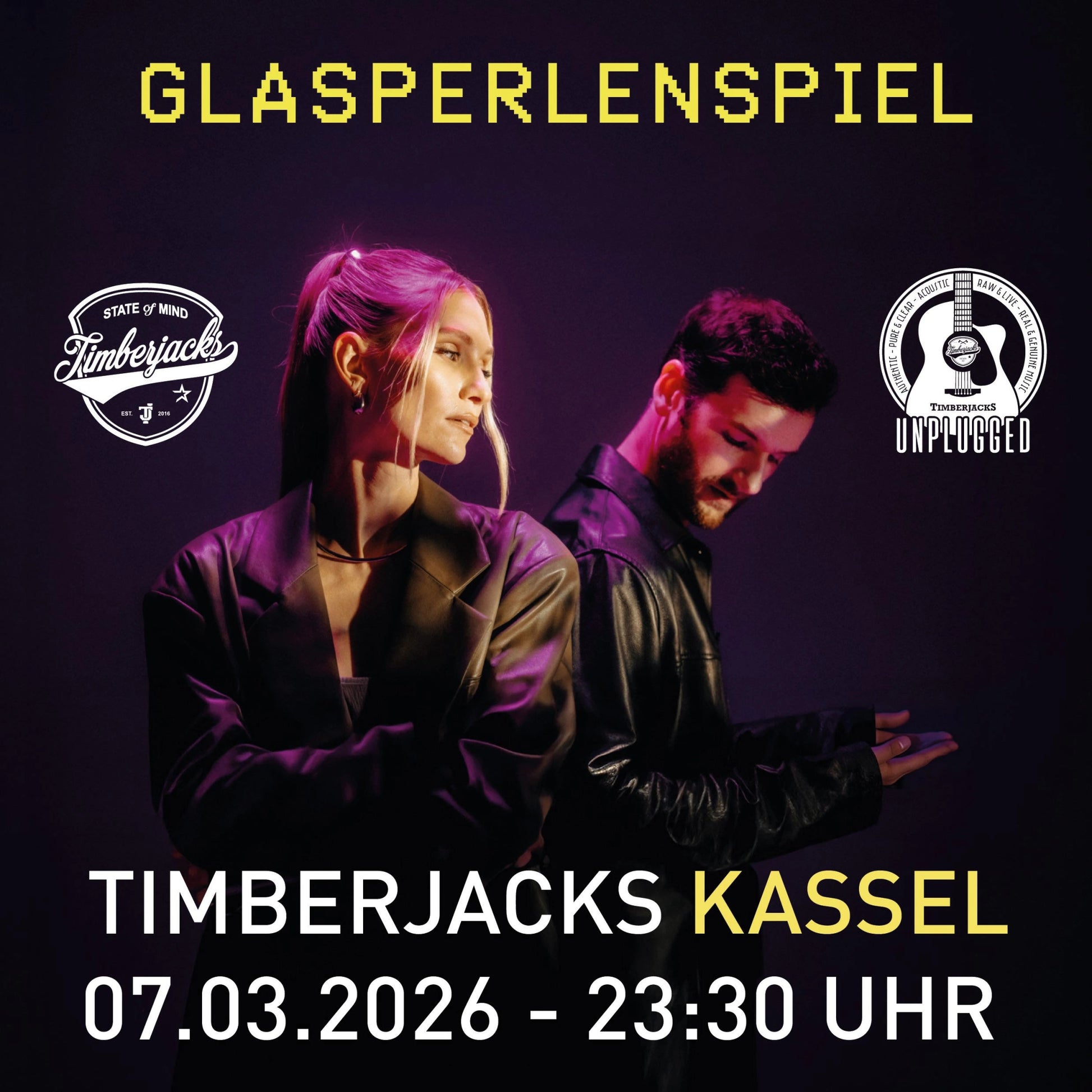 Kassel - Glasperlenspiel - Timberjacks Unplugged - timberjacks.store