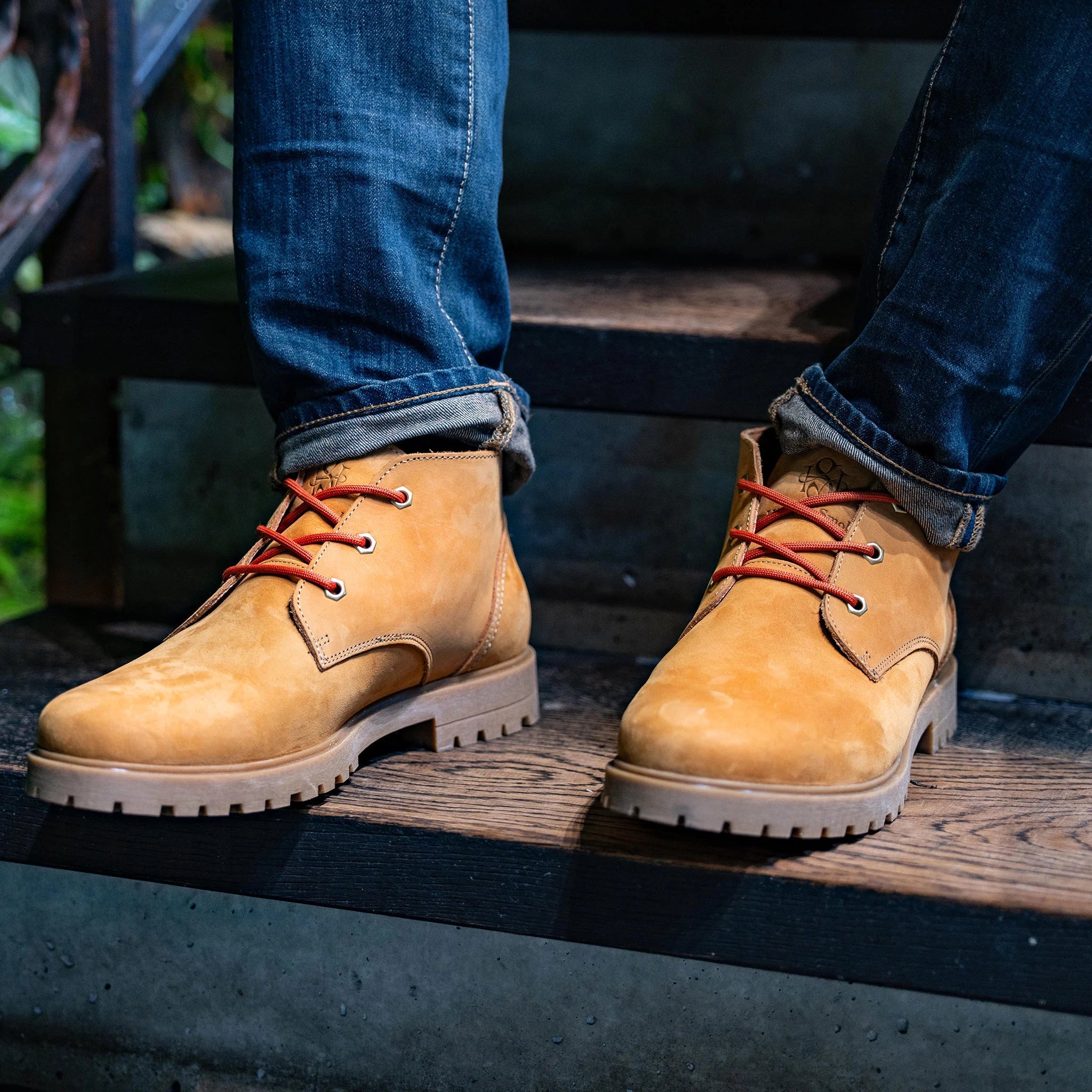 Leather Boot Desert Sand - timberjacks.store