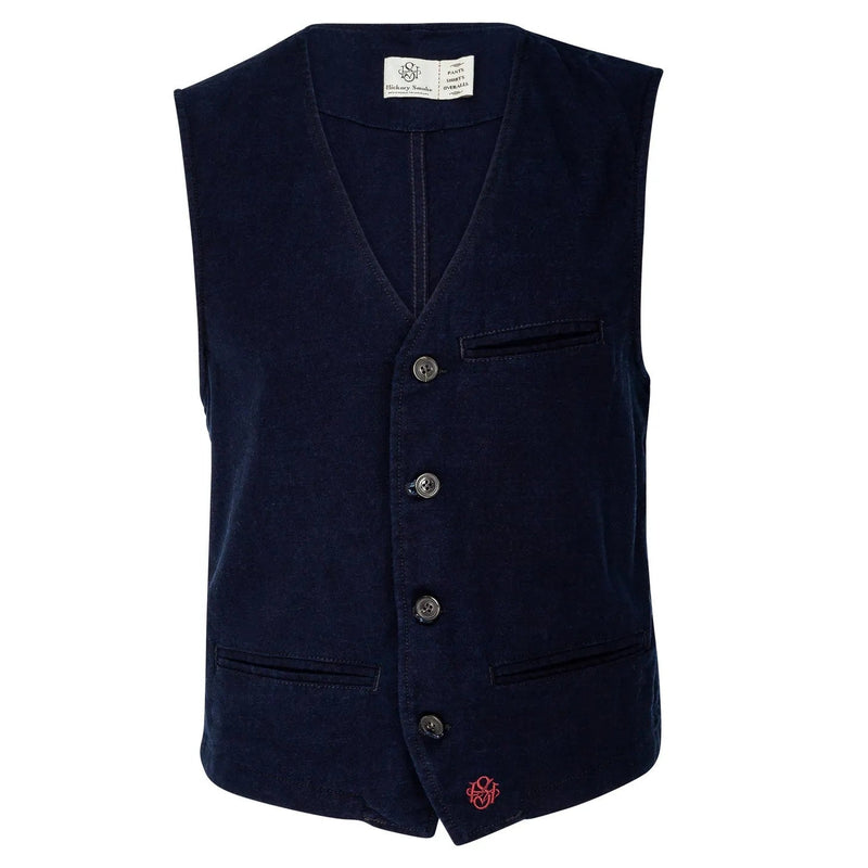 New Gladstone Gilet Blue | Weste - timberjacks.store