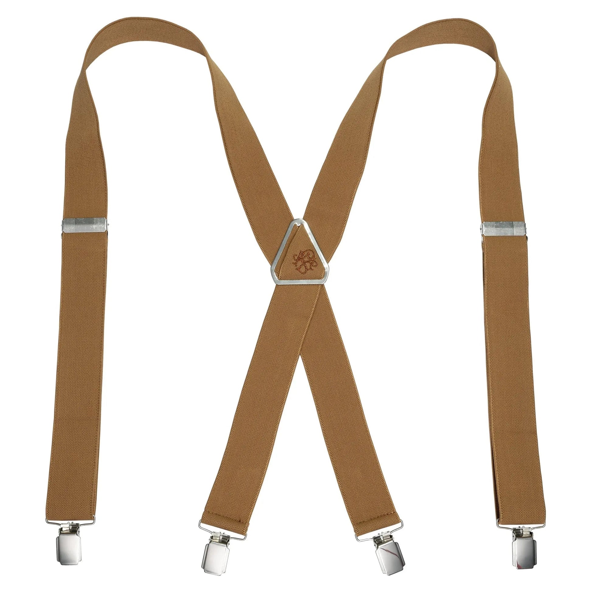 Suspenders Canvas Brown | Hosenträger - timberjacks.store