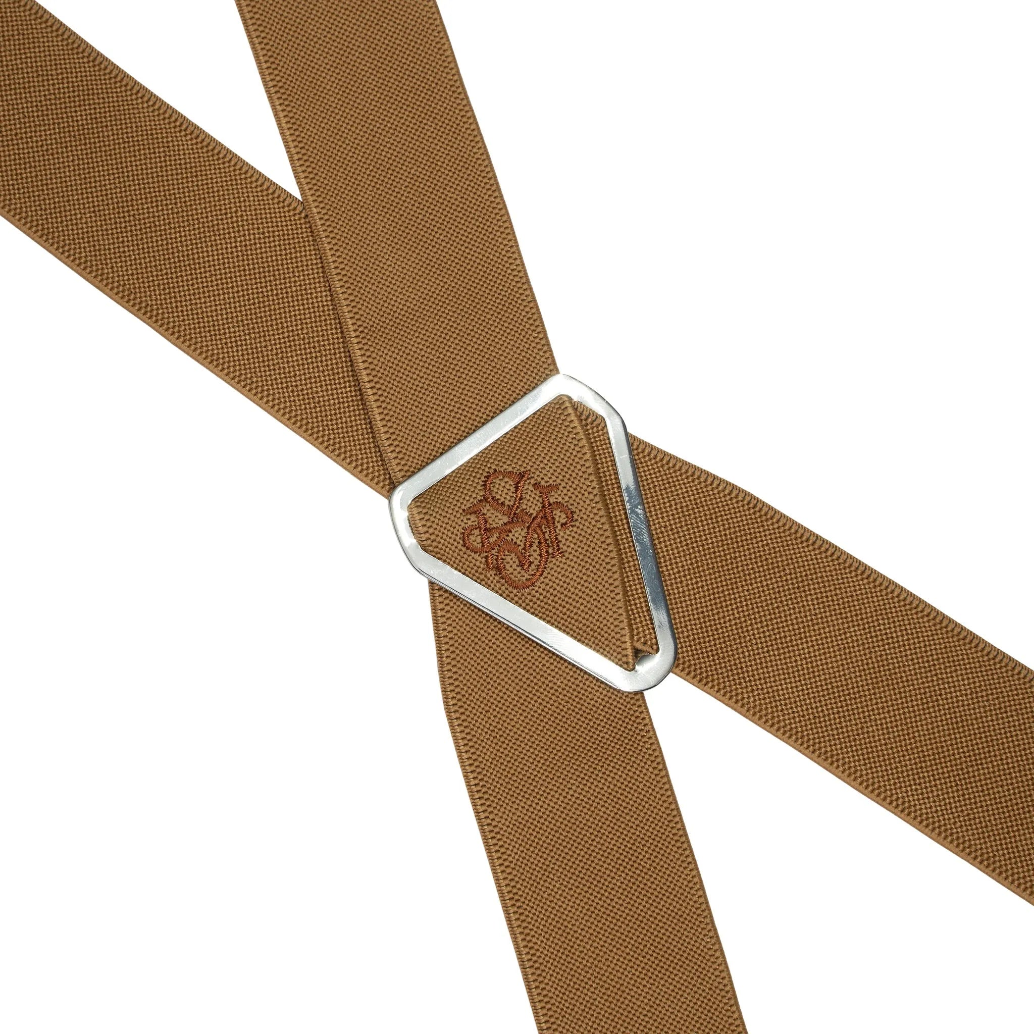Suspenders Canvas Brown | Hosenträger - timberjacks.store