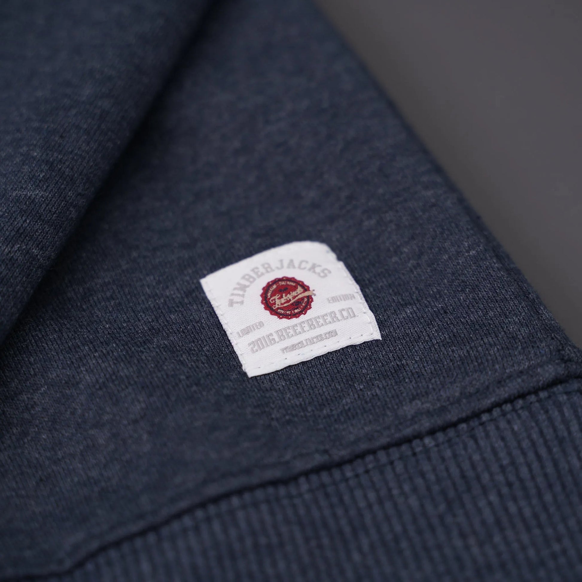 Sweatshirt Beef Beer Co Indigo Recycled Cotton - timberjacks.store