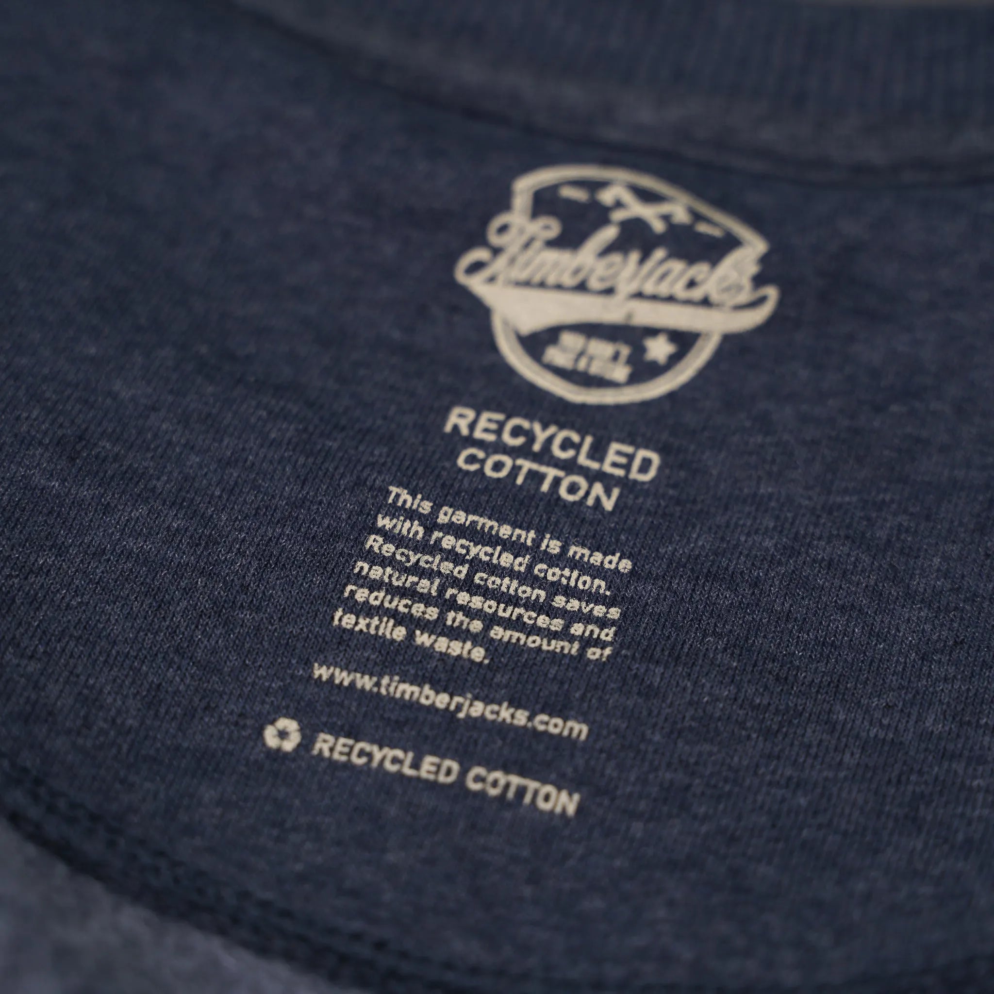 Sweatshirt Beef Beer Co Indigo Recycled Cotton - timberjacks.store