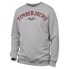 Sweatshirt Patch Ash Grey Recycled Cotton - timberjacks.store