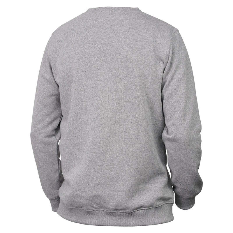 Sweatshirt Patch Ash Grey Recycled Cotton - timberjacks.store