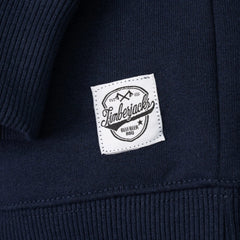 Sweatshirt Patch Dark Navy Recycled Cotton - timberjacks.store