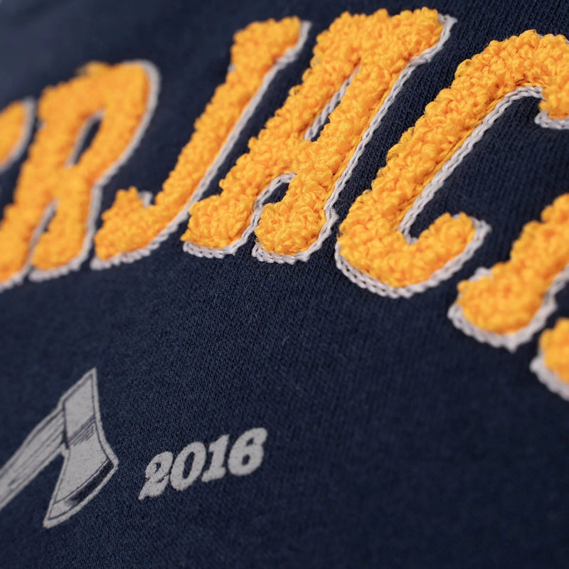 Sweatshirt Patch Dark Navy Recycled Cotton - timberjacks.store