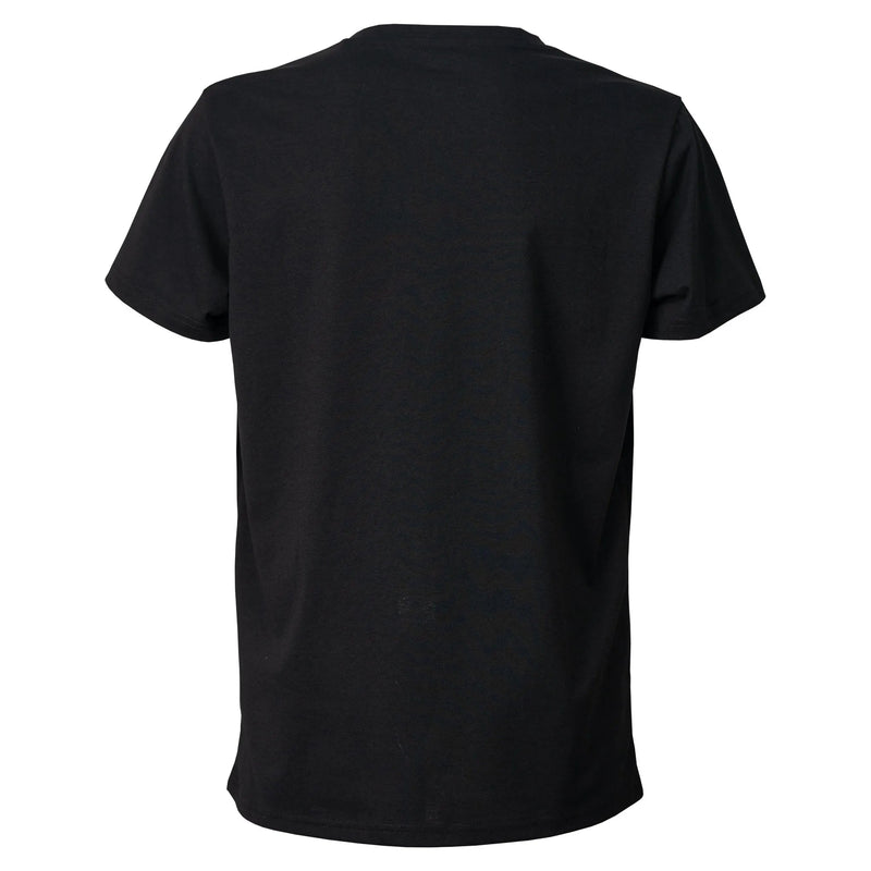 T-Shirt Beaver Men Nero Recycled Cotton - timberjacks.store