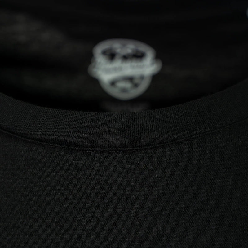 T-Shirt Beaver Men Nero Recycled Cotton - timberjacks.store