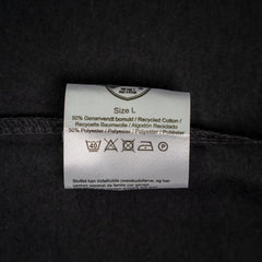 T-Shirt Beaver Men Nero Recycled Cotton - timberjacks.store