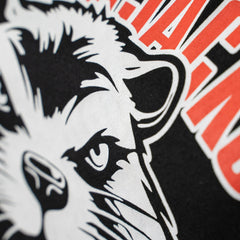 T-Shirt Beaver Women Nero Recycled Cotton - timberjacks.store