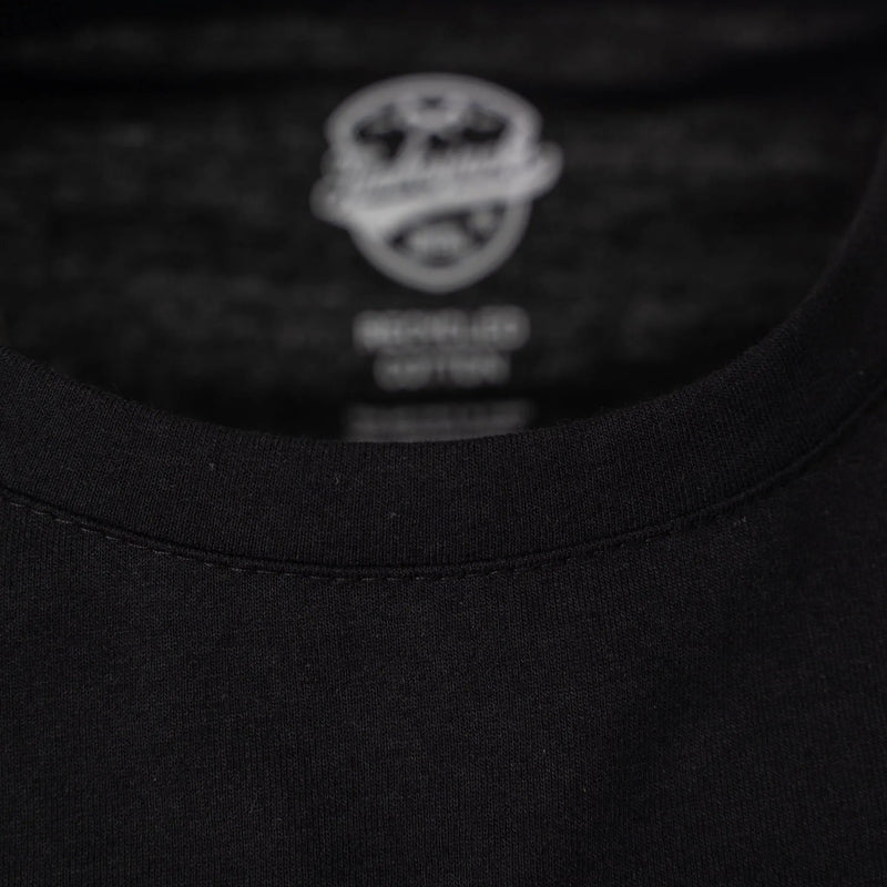 T-Shirt Beaver Women Nero Recycled Cotton - timberjacks.store