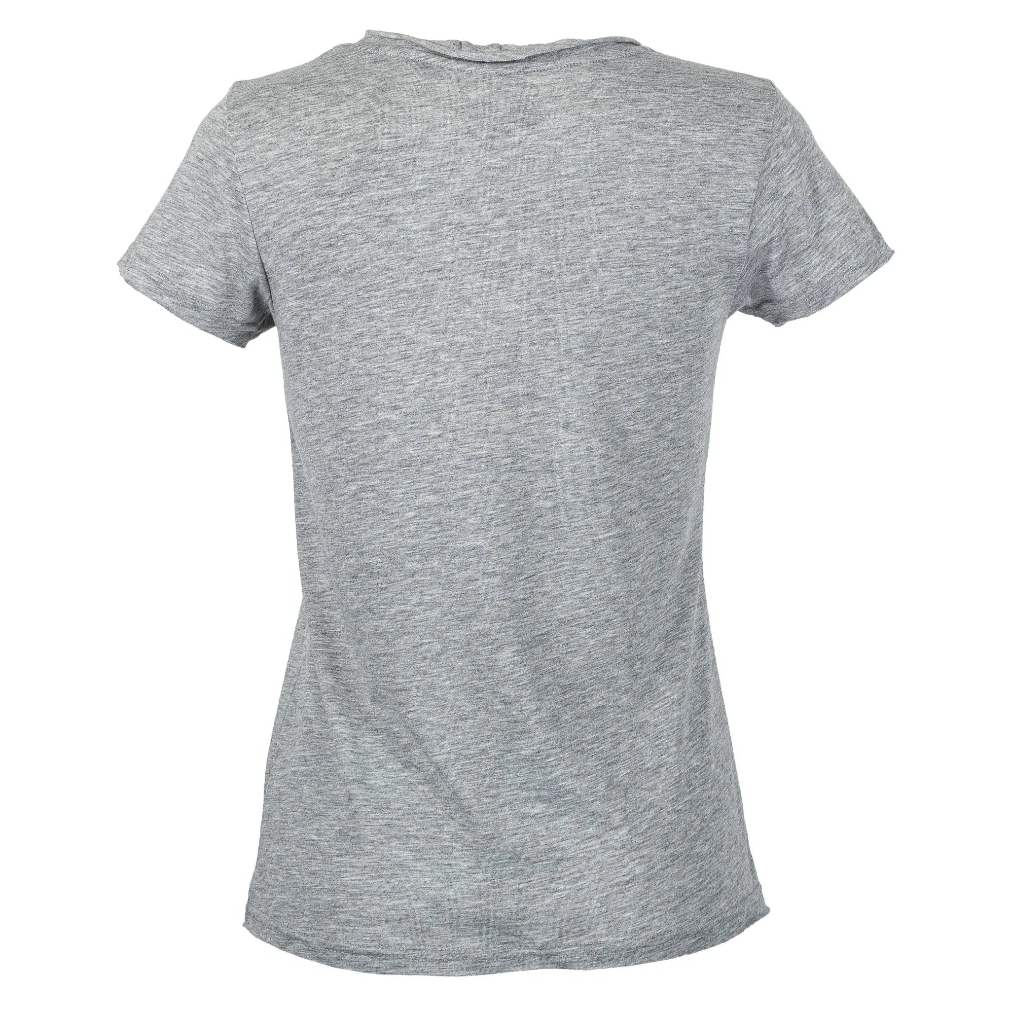 T-Shirt Can´t Fake Women Grey - timberjacks.store