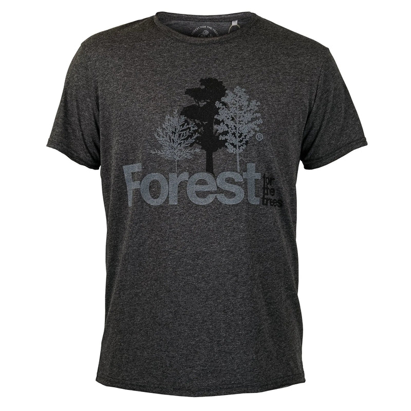 T-Shirt Forest for the trees Men Charcoal - timberjacks.store
