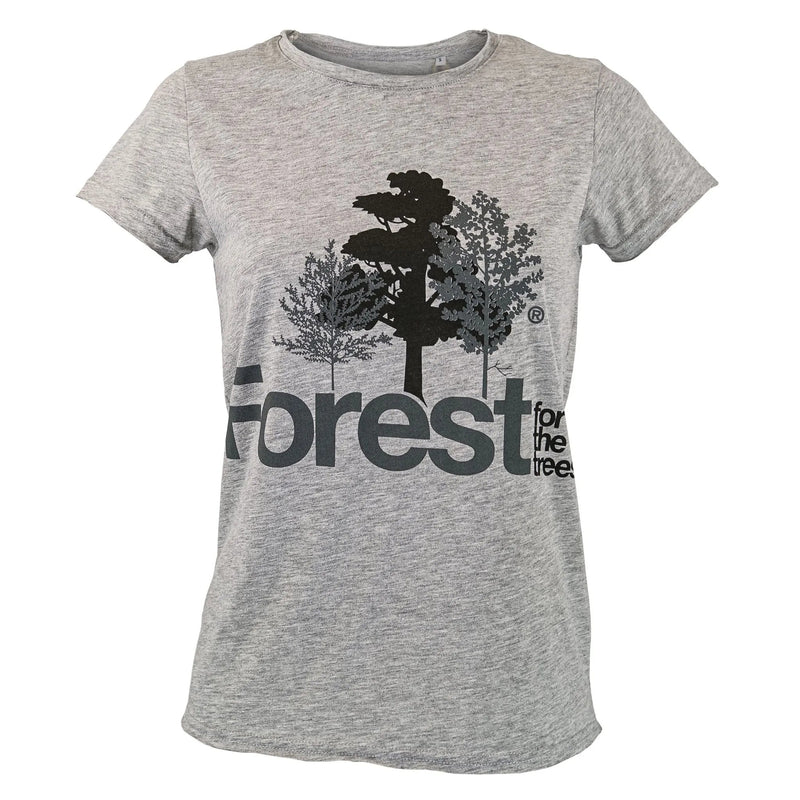 T-Shirt Forest for the trees Women Grey - timberjacks.store