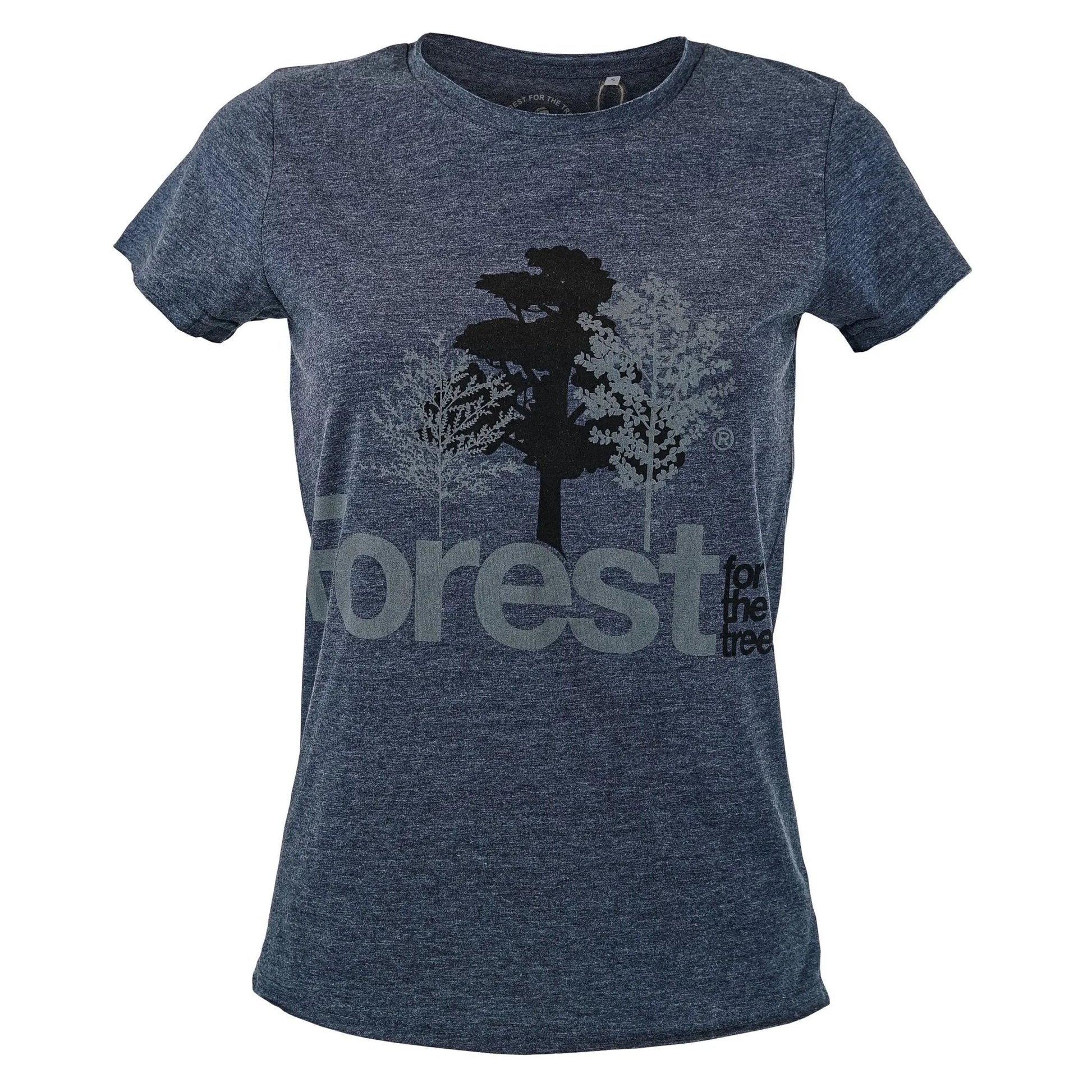 T-Shirt Forest for the trees Women Navy - timberjacks.store