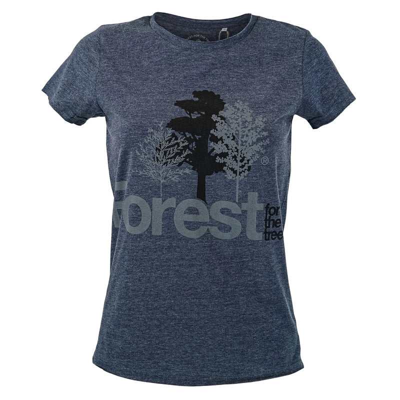 T-Shirt Forest for the trees Women Navy - timberjacks.store