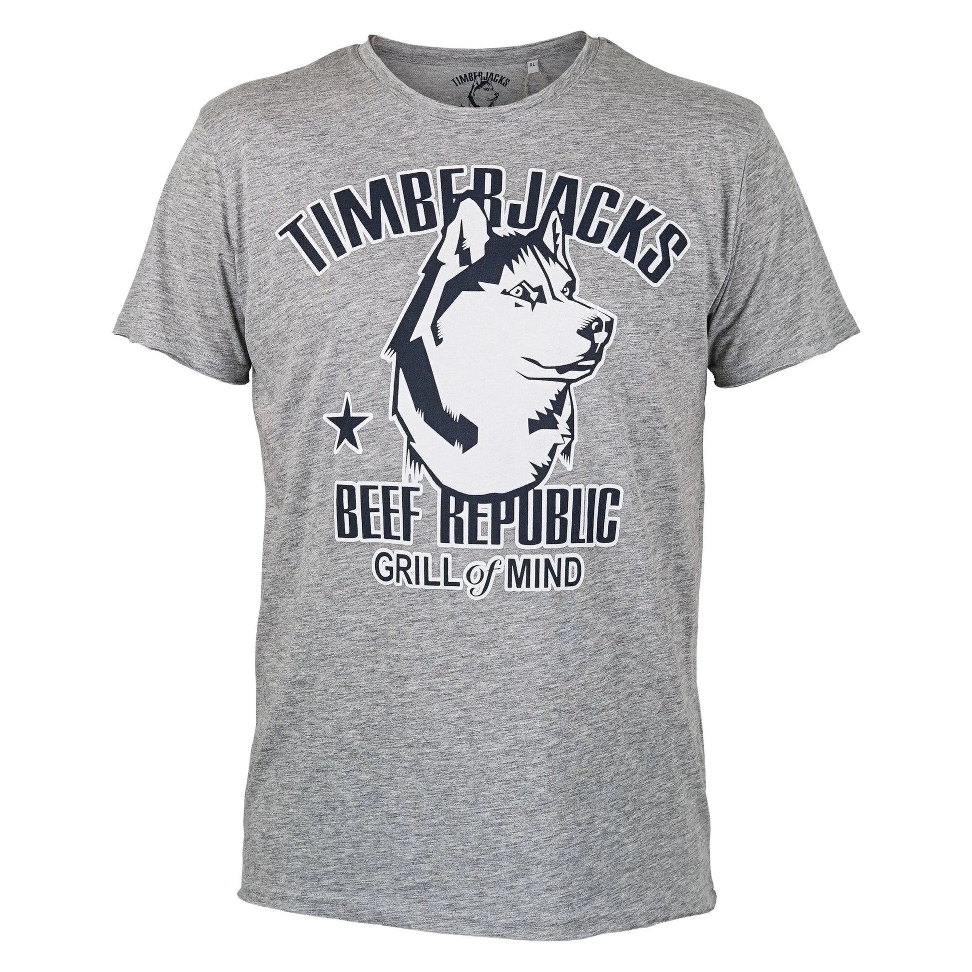 T-Shirt Husky Men Grey - timberjacks.store