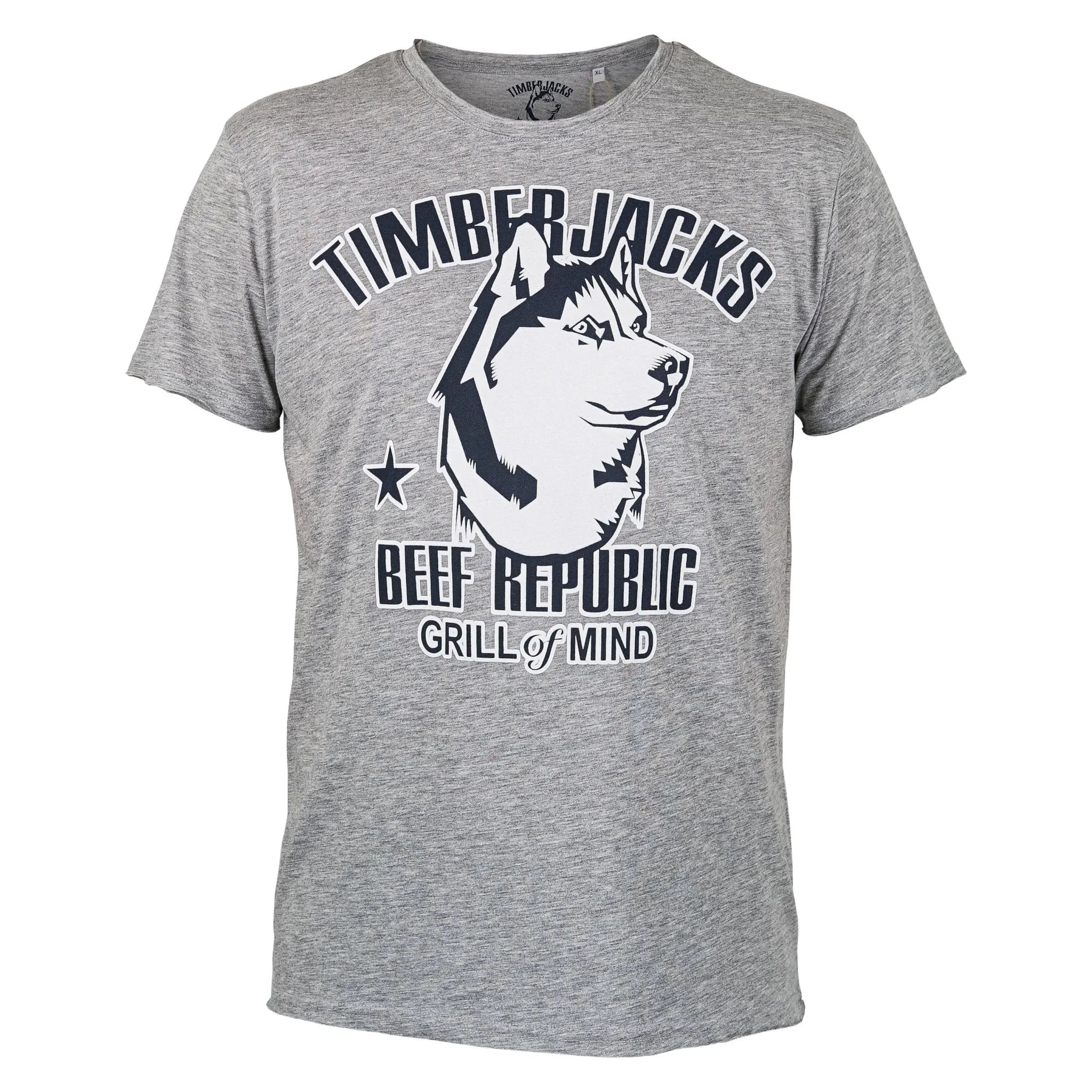 T-Shirt Husky Men Grey - timberjacks.store