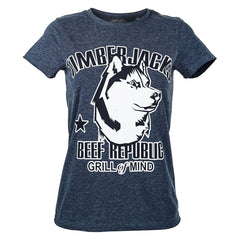 T-Shirt Husky Women Navy - timberjacks.store