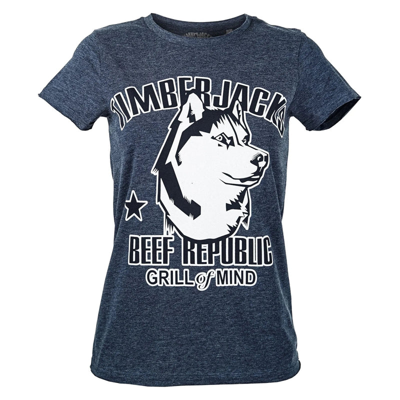 T-Shirt Husky Women Navy - timberjacks.store