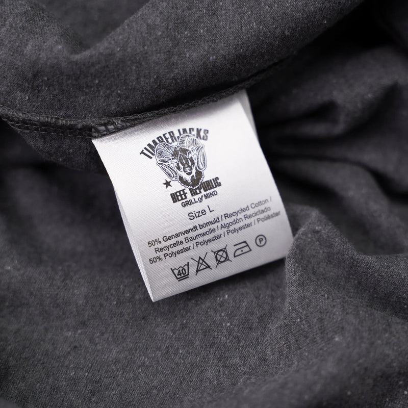 T-Shirt Ibex Men Granit Recycled Cotton - timberjacks.store