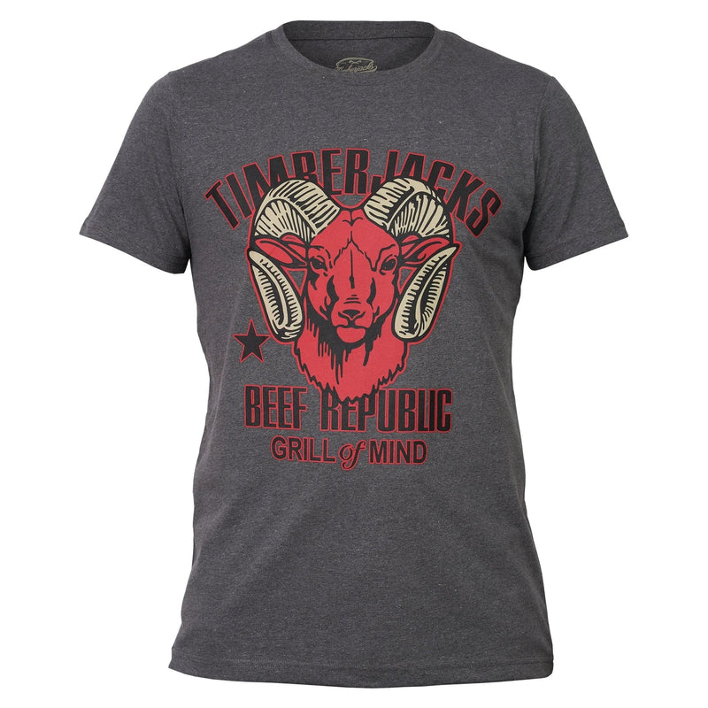 T-Shirt Ibex Men Granit Recycled Cotton - timberjacks.store