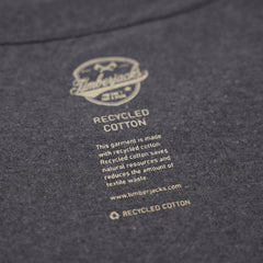 T-Shirt Ibex Men Granit Recycled Cotton - timberjacks.store