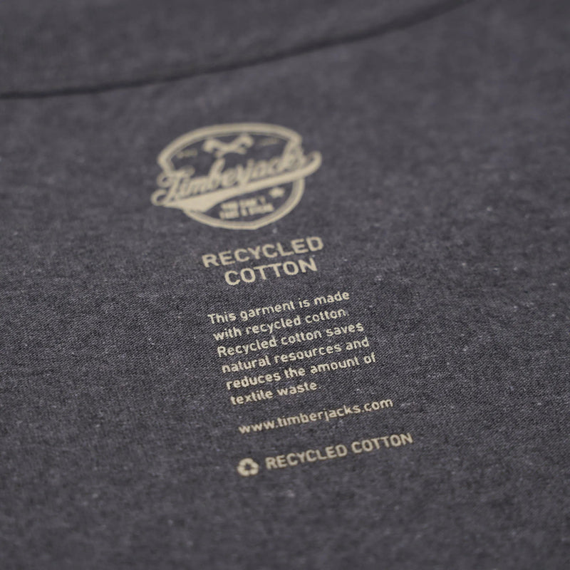 T-Shirt Ibex Men Granit Recycled Cotton - timberjacks.store