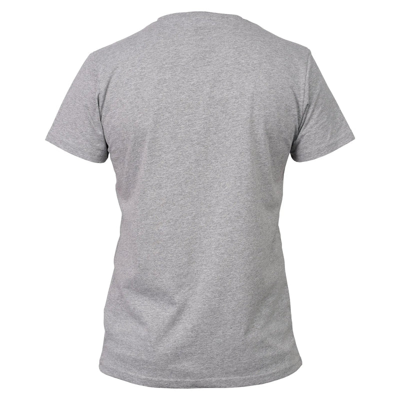 T-Shirt Tiger Men Ash Grey Recycled Cotton - timberjacks.store