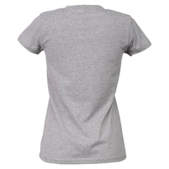 T-Shirt Tiger Women Ash Grey Recycled Cotton - timberjacks.store