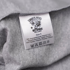 T-Shirt Tiger Women Ash Grey Recycled Cotton - timberjacks.store