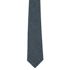 Tie Chambray Blue | Krawatte - timberjacks.store