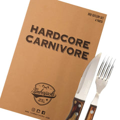 Timberjacks BBQ Cutlery Set - Besteckset - 4 Parts - timberjacks.store