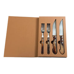 Timberjacks BBQ Cutlery Set - Besteckset - 4 Parts - timberjacks.store