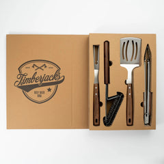 Timberjacks BBQ - Tools - 4 Parts - timberjacks.store