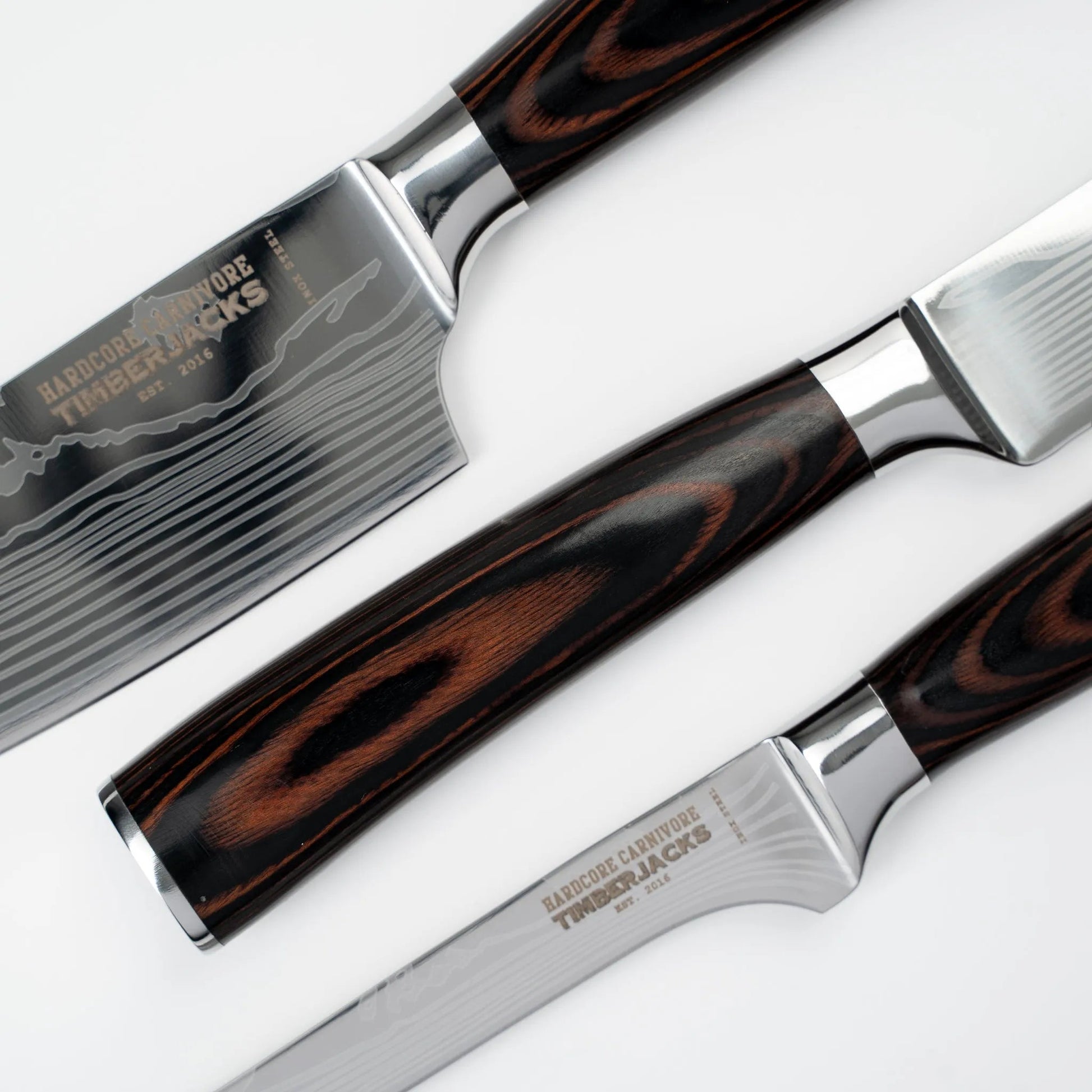 Timberjacks Kitchen Knives Set - 8 Parts - timberjacks.store