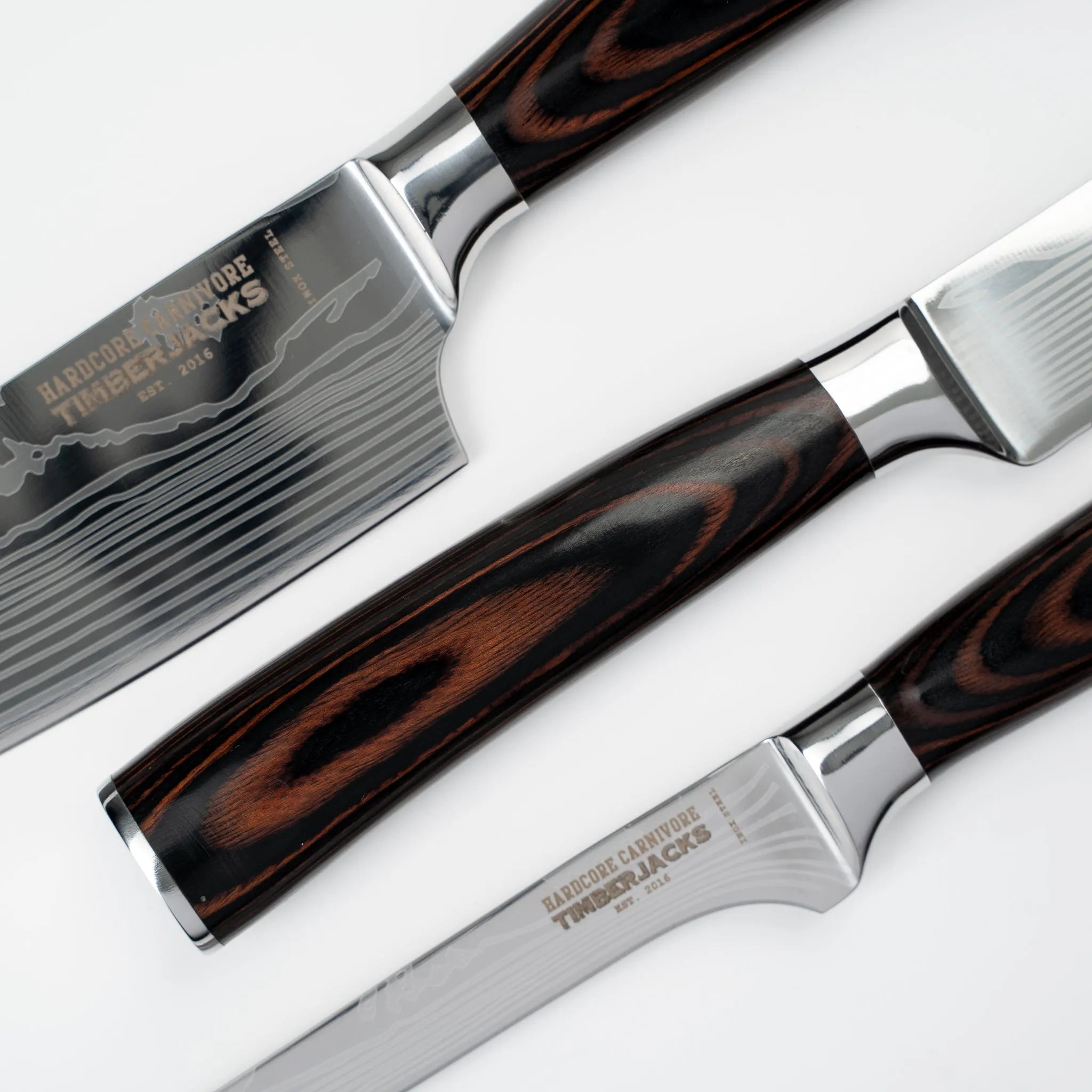 Timberjacks Kitchen Knives Set - 8 Parts - timberjacks.store