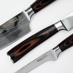 Timberjacks Kitchen Knives Set - 8 Parts - timberjacks.store